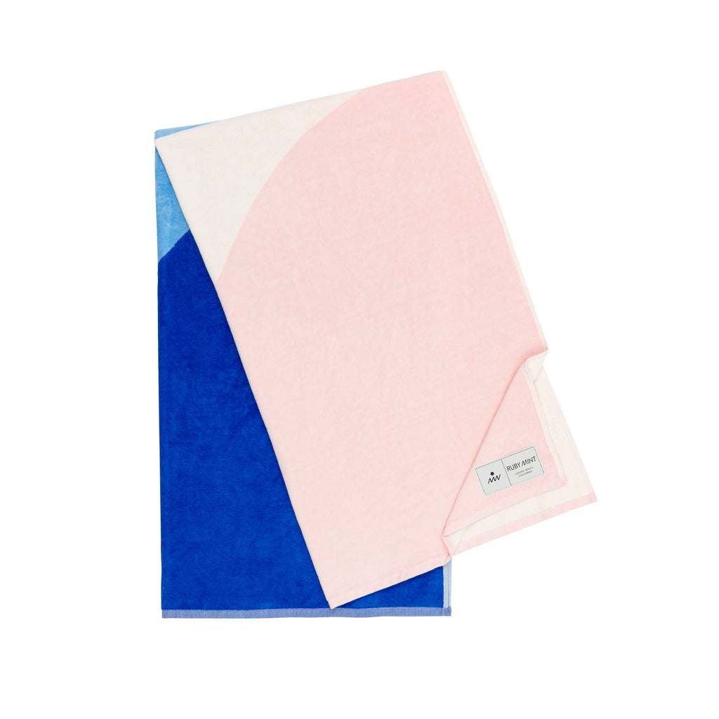 Santorini Oversized Beach Towel - Limited Edition - We The Collective