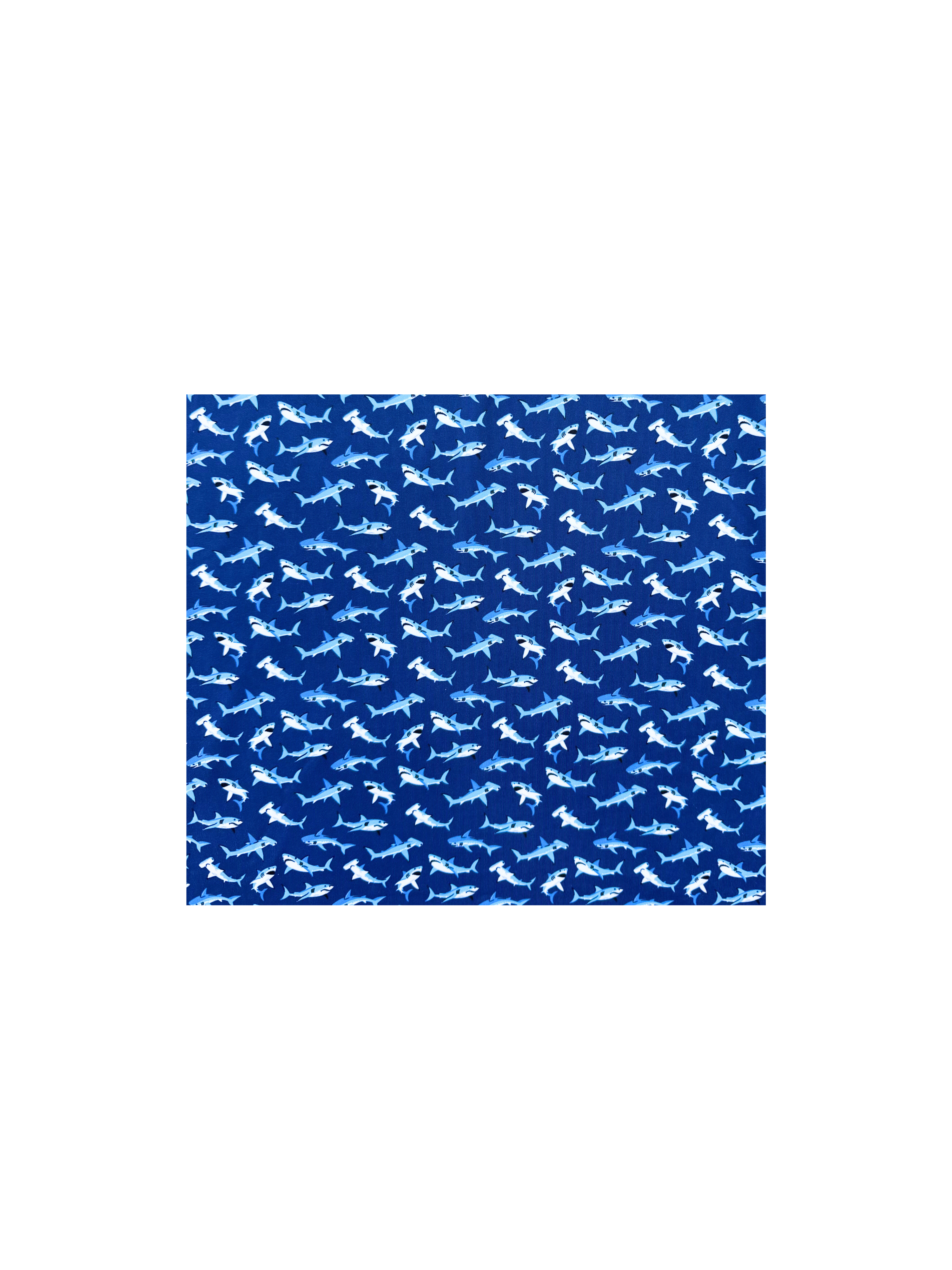 Sharks Polo - Shark Pattern Performance Polo