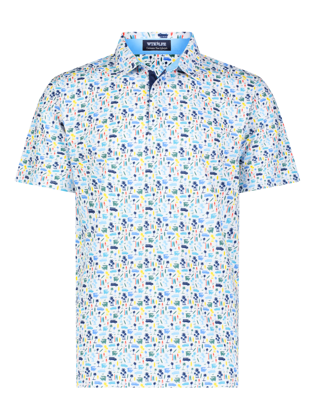 Surfs Up Polo - Multi-Color Icon Performance Polo