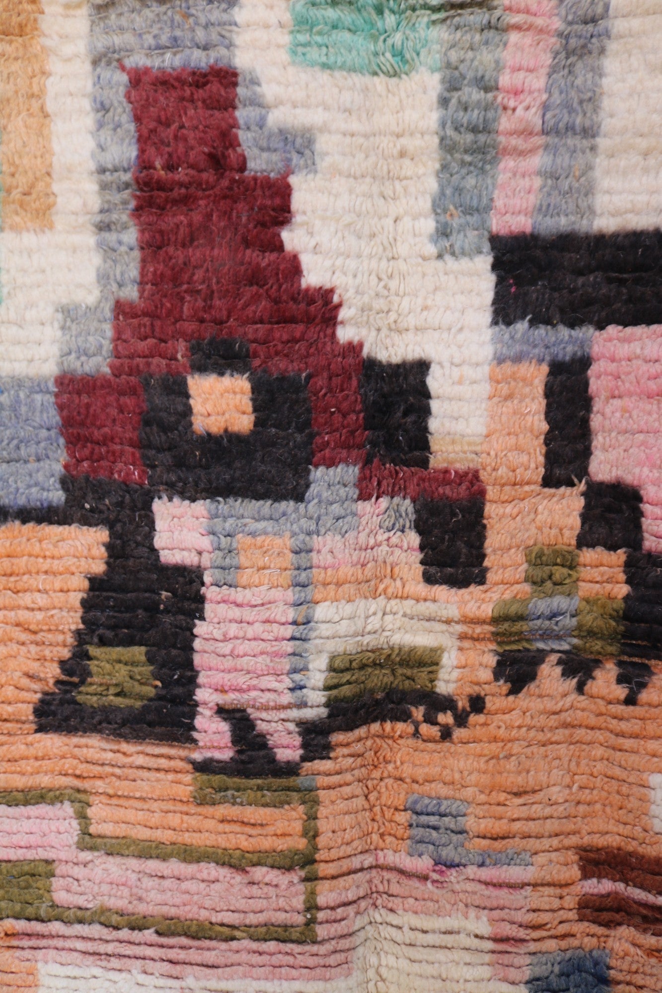 Temzine Berber Rug - Handwoven Moroccan Wool Rug