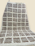 Tilila Moroccan Berber Rug – Handwoven Wool Checkered Design