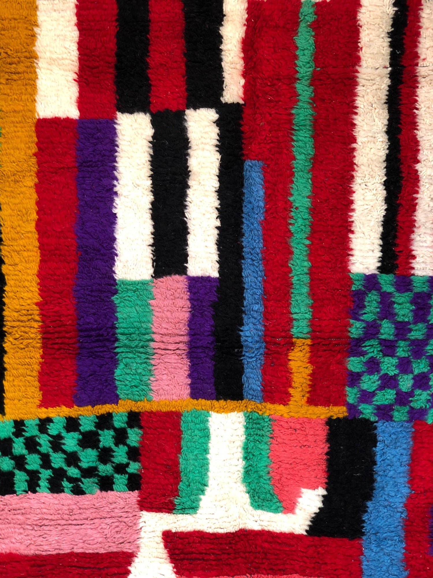 Timlilit Handmade Rug-  Moroccan Wool Rug