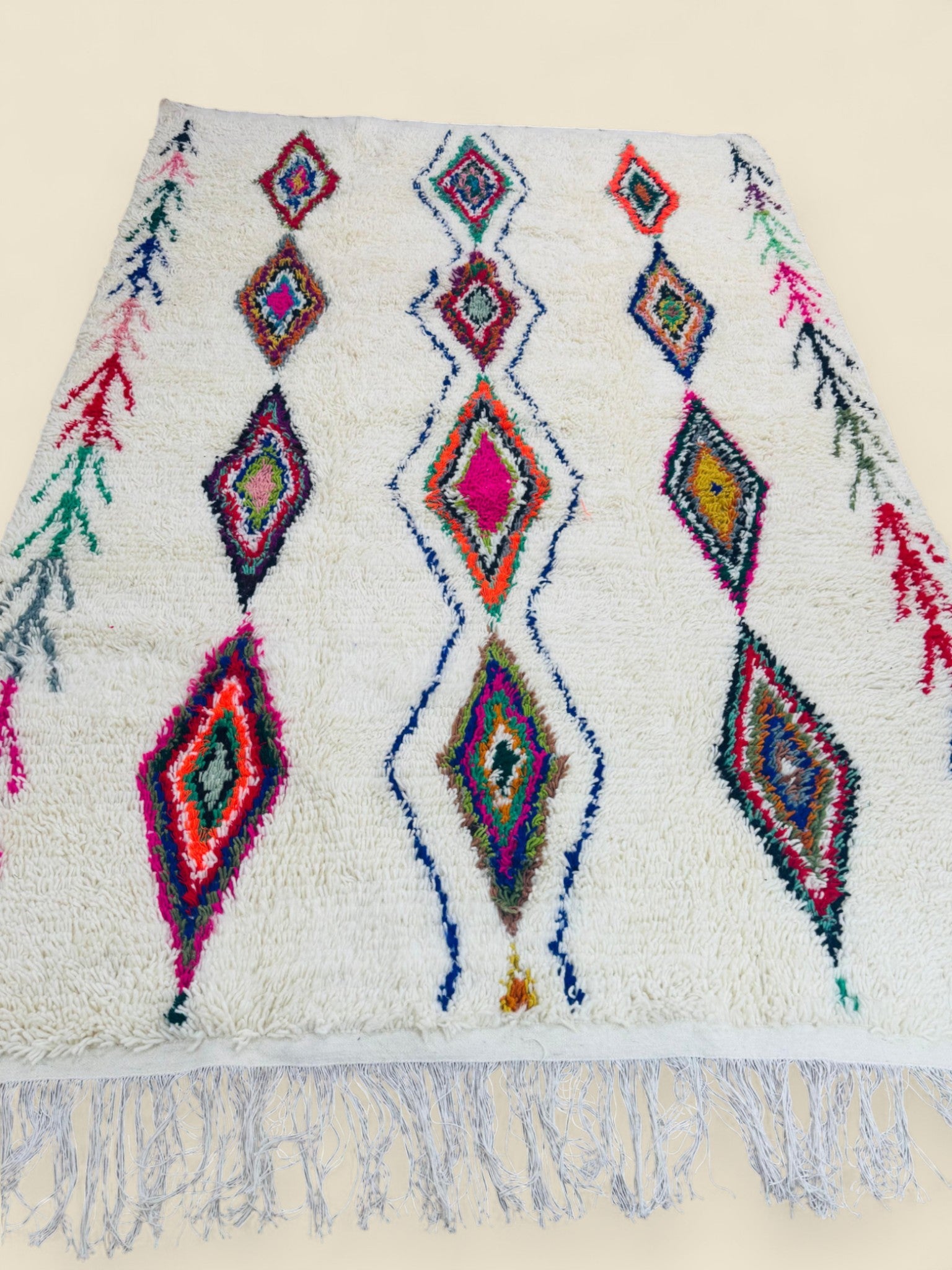 Handmade Tura Berber Rug – Bohemian Berber Style