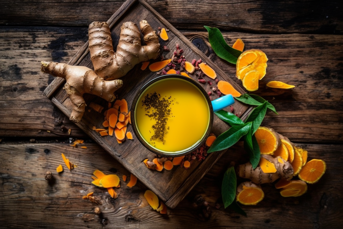 Turmeric & Ginger Herbal Tea