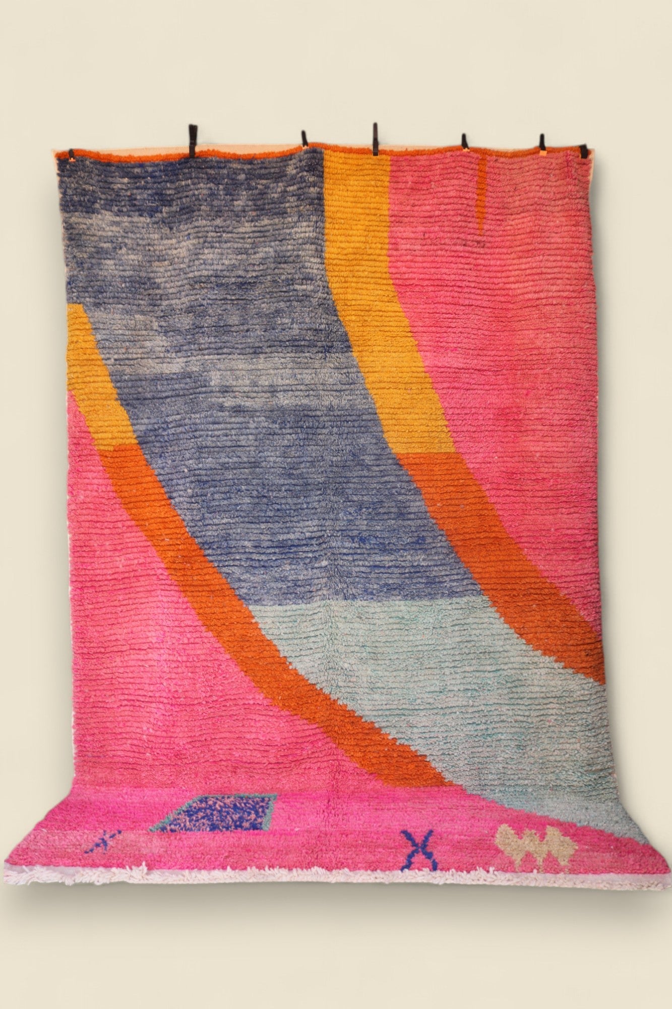 Zafira Berber Rug - Colorful Moroccan Wool Rug