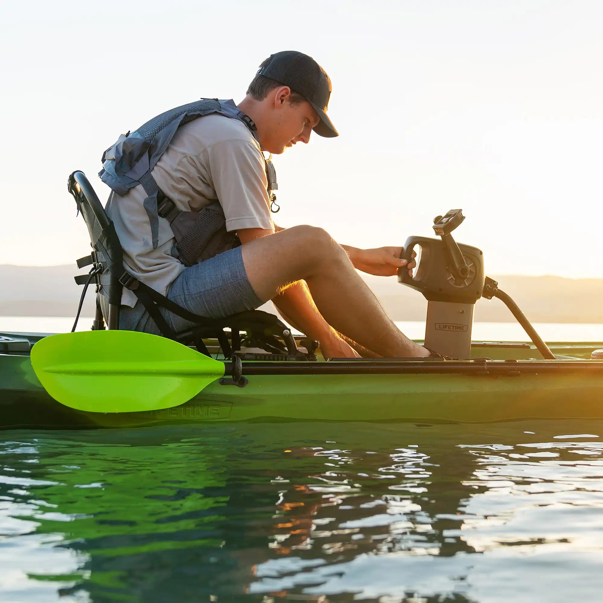 Lifetime Renegade 138 Pedal Drive Kayak - 13'8" Hands-Free Fishing Kayak