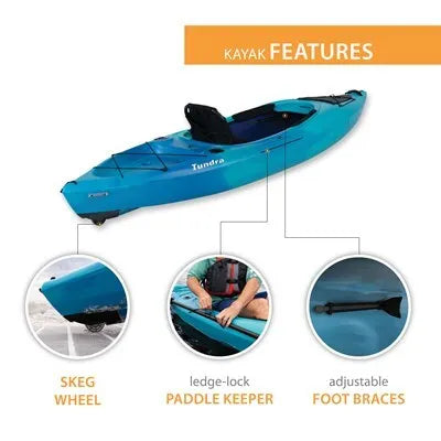 Lifetime Tundra 102 Sit-Inside Kayak