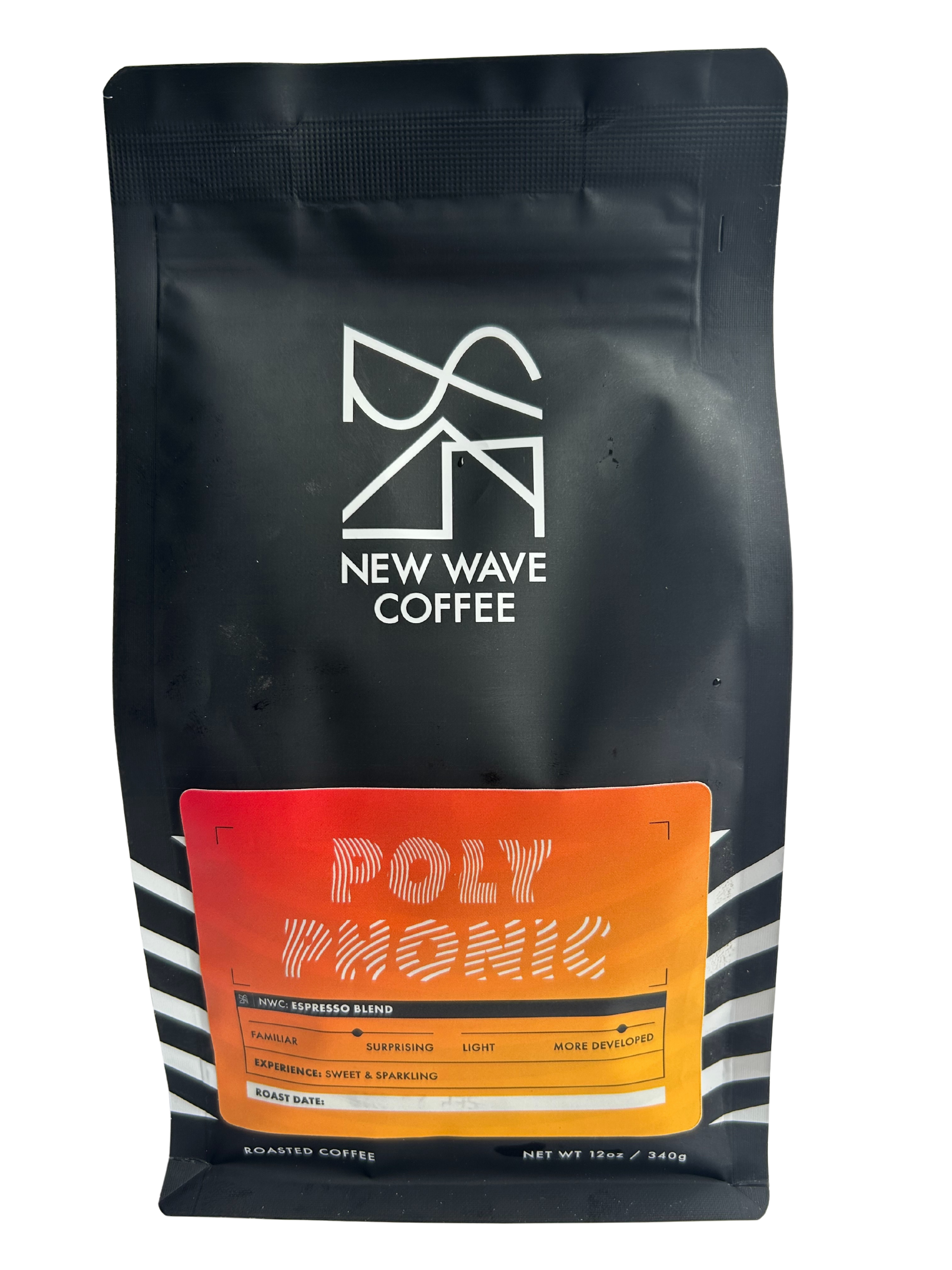 Polyphonic Espresso Blend - Balanced Sweet Sparkling Espresso - 12oz Whole Bean