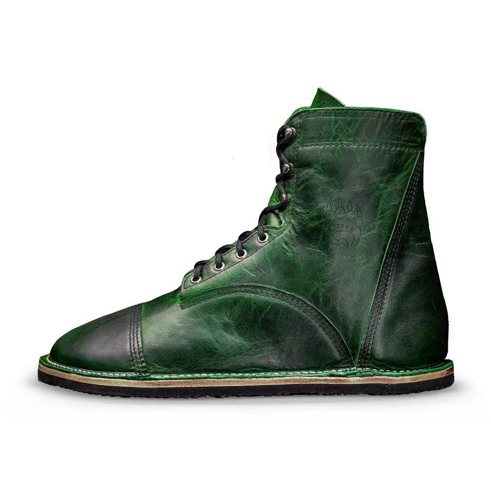 Bruin-Patriot Boot - Raptor Green Leather - USA Made Work Boot