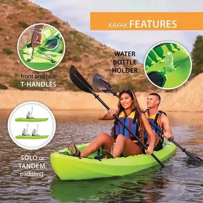 Lifetime Kokanee 106 Sit-On-Top Kayak - 10'6" Recreational Kayak
