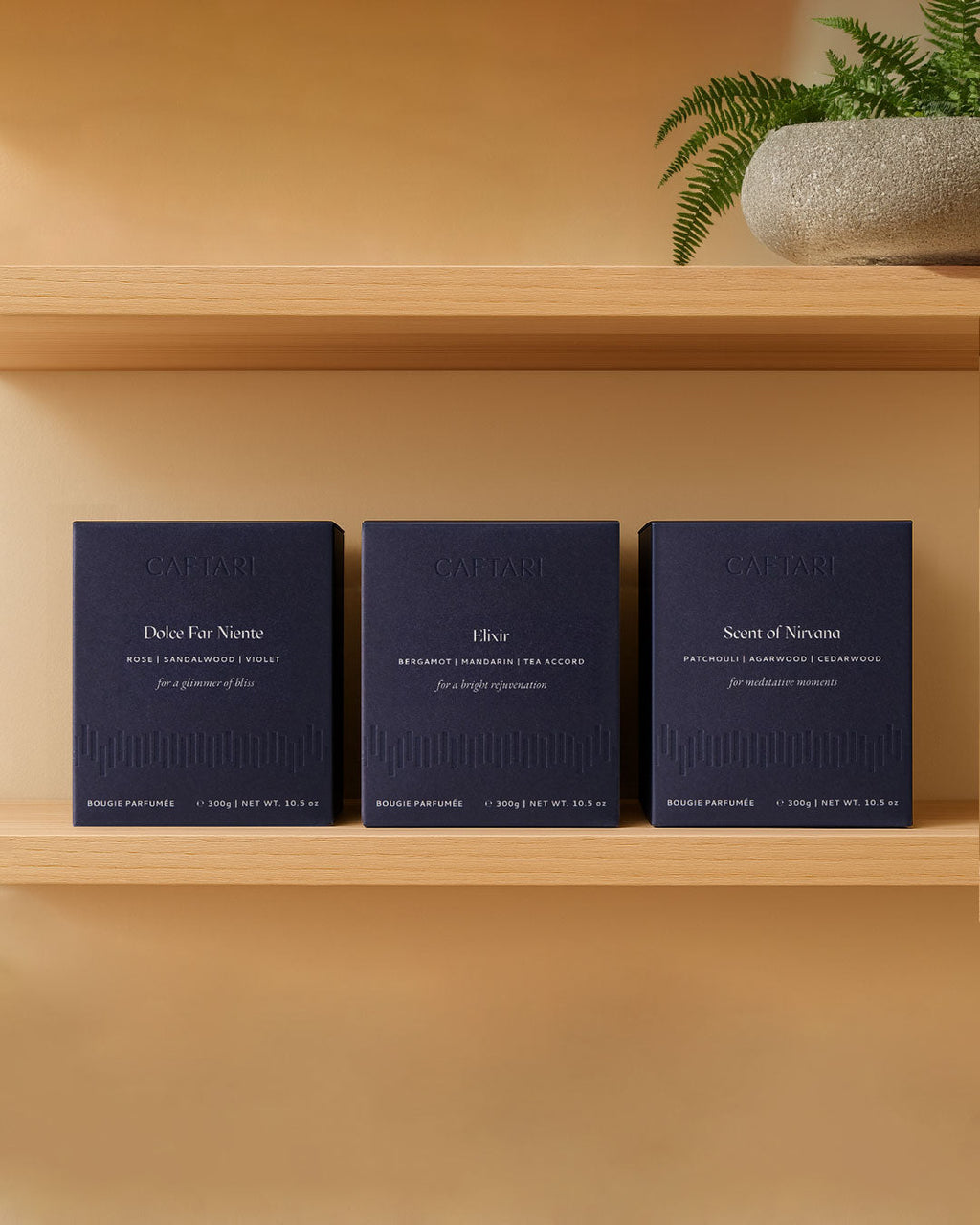 Caftari Signature Gift Set | 3 Aromatherapy Candles Collection - We The Collective
