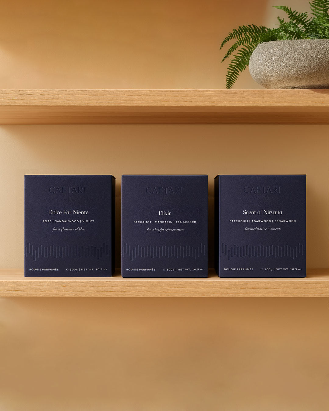 Caftari Signature Gift Set | 3 Aromatherapy Candles Collection - We The Collective