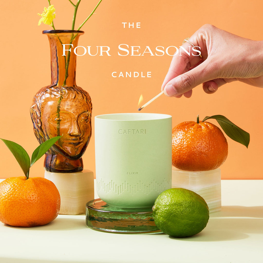 Elixir Energy Candle | Bergamot Essential Oil for Vitality - We The Collective