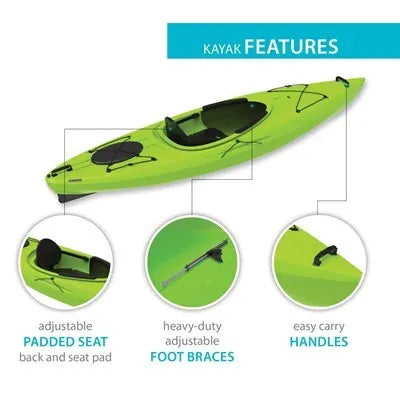Lifetime Revel 103 Sit-Inside Kayak - 10'3" Recreational Kayak