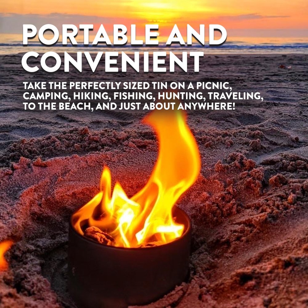City Bonfire - Portable Fire Pit | Smokeless Soy Wax Bonfire
