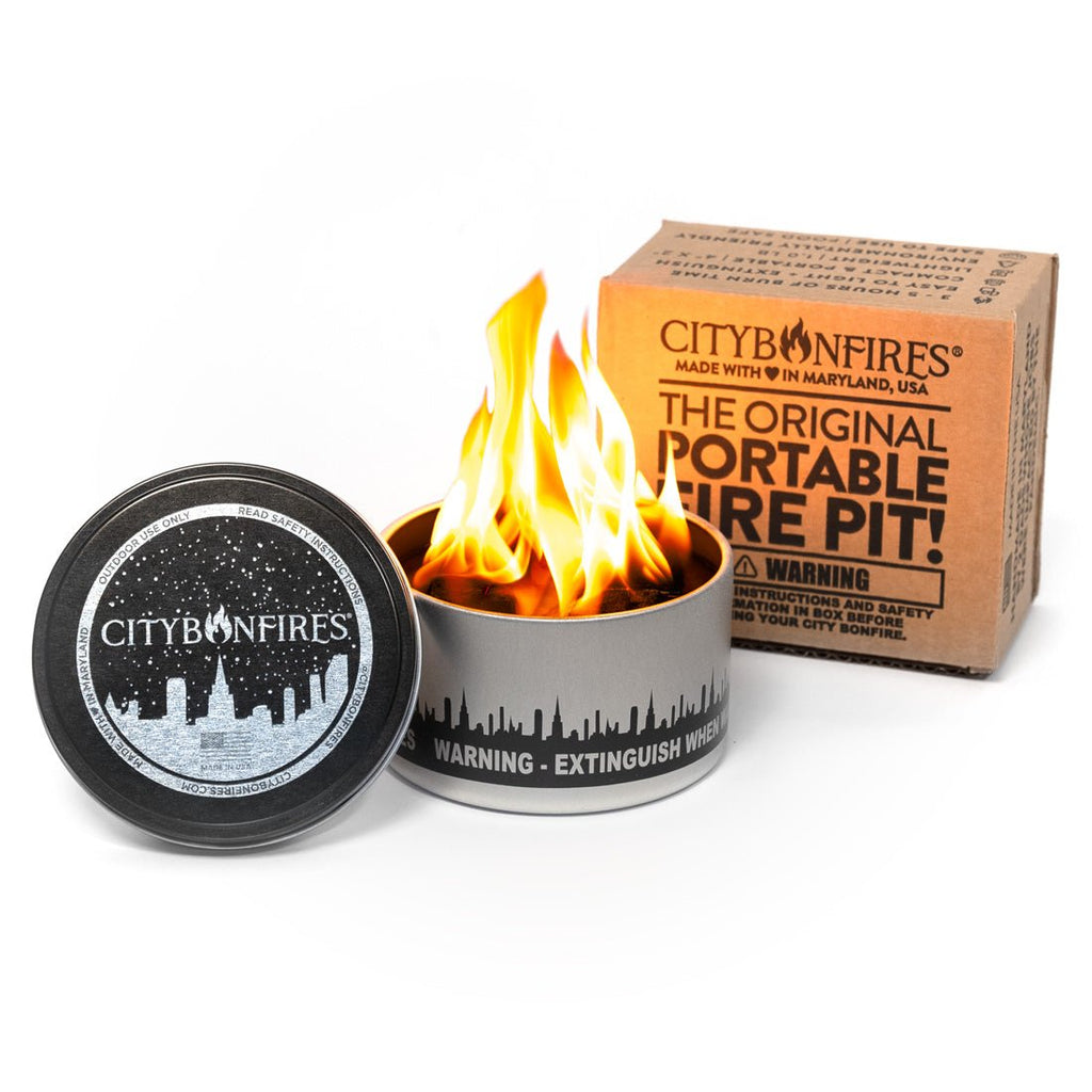 City Bonfire - Portable Fire Pit | Smokeless Soy Wax Bonfire