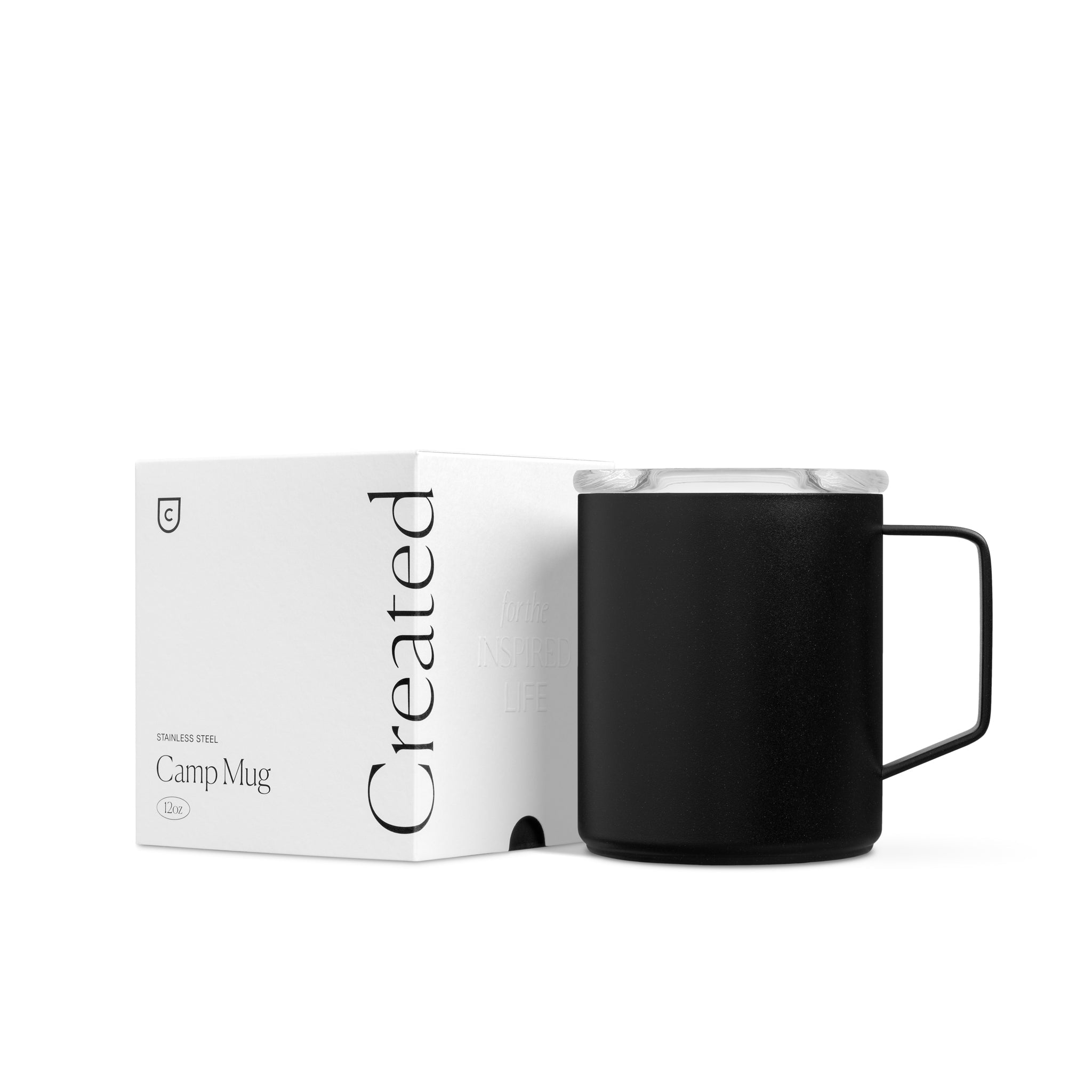 12oz Camp Mug - Black - We The Collective