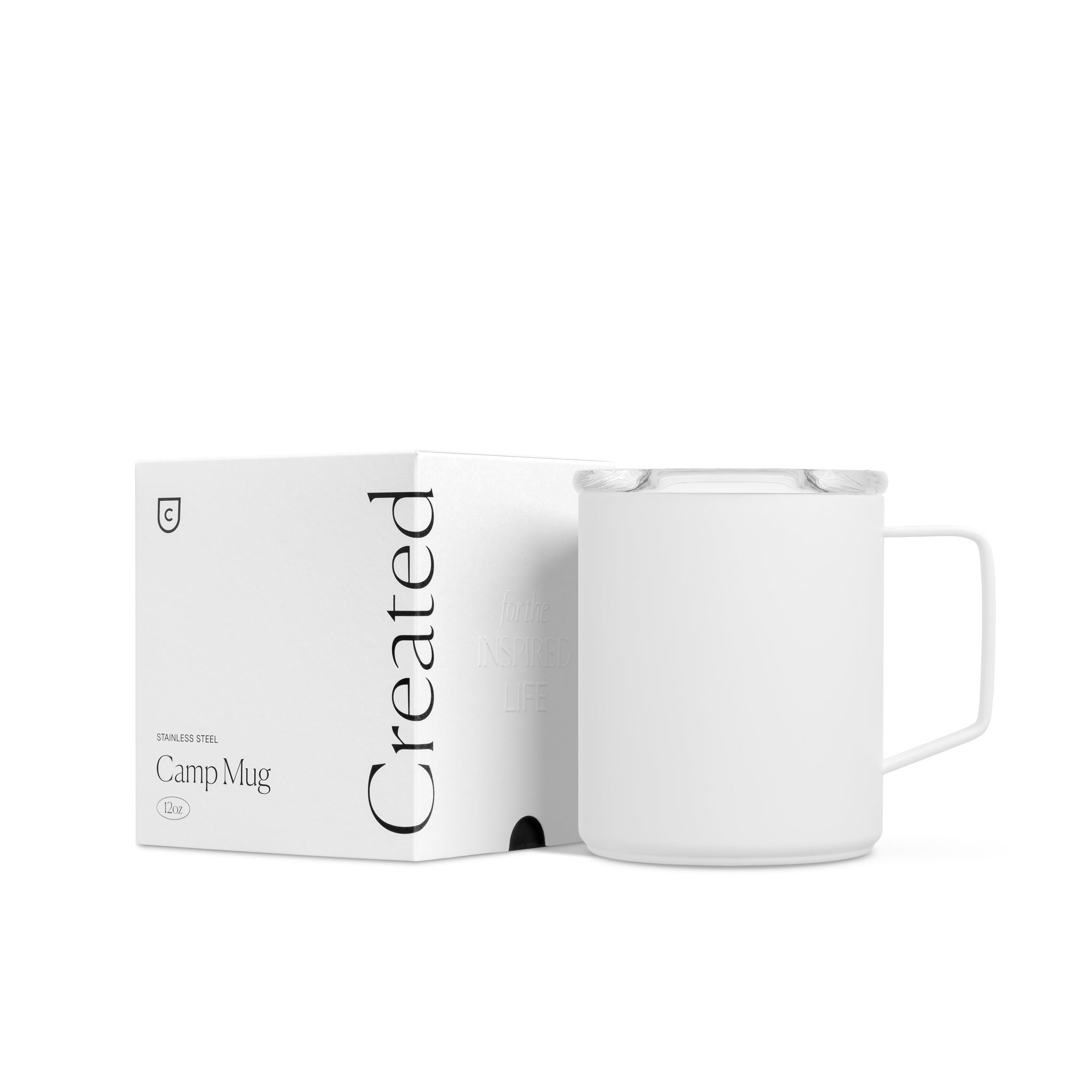 12oz Camp Mug - White - We The Collective