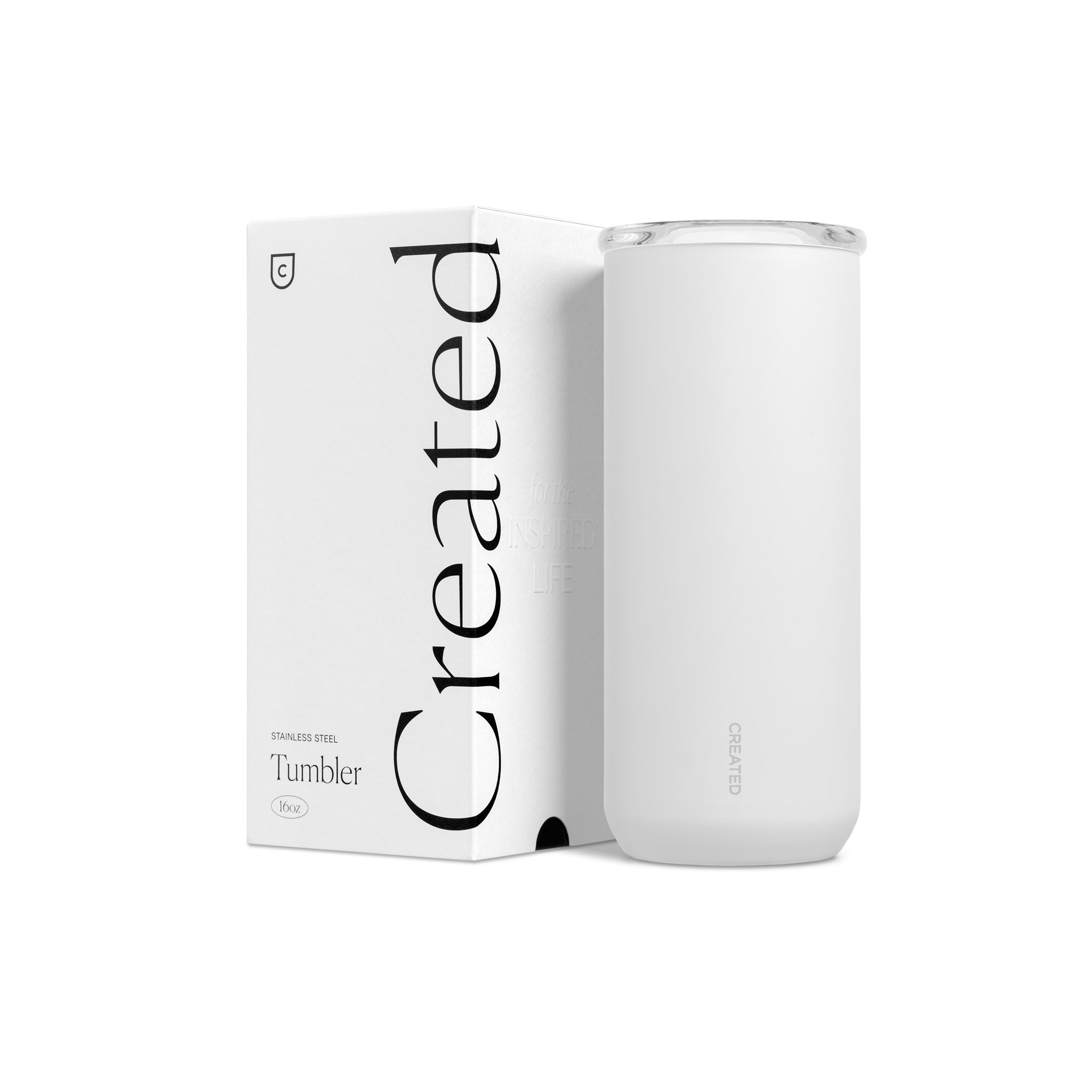 16oz Everyday Tumbler - White - We The Collective