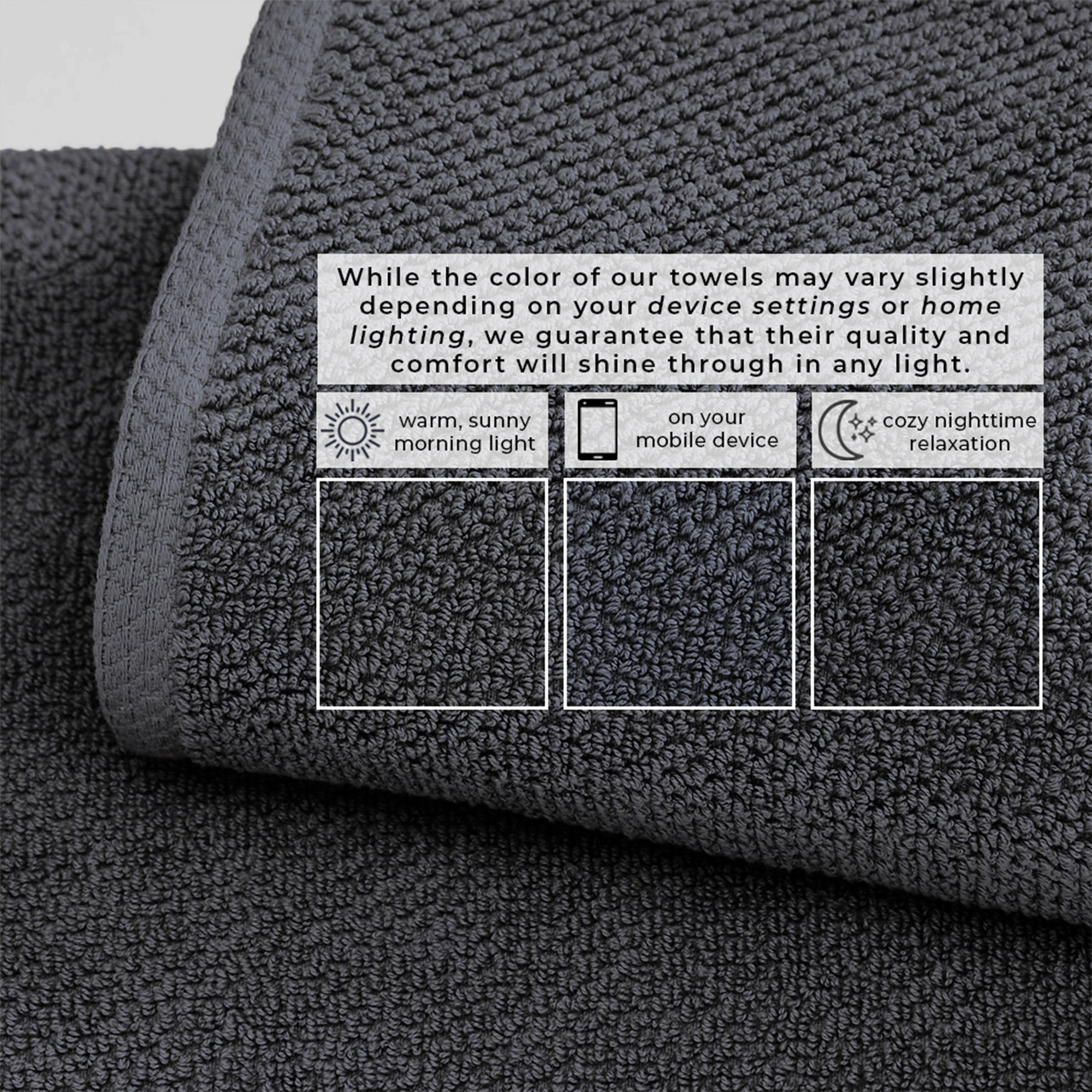 Cotton Textured Bath Towel Set - Acacia Collection - We The Collective