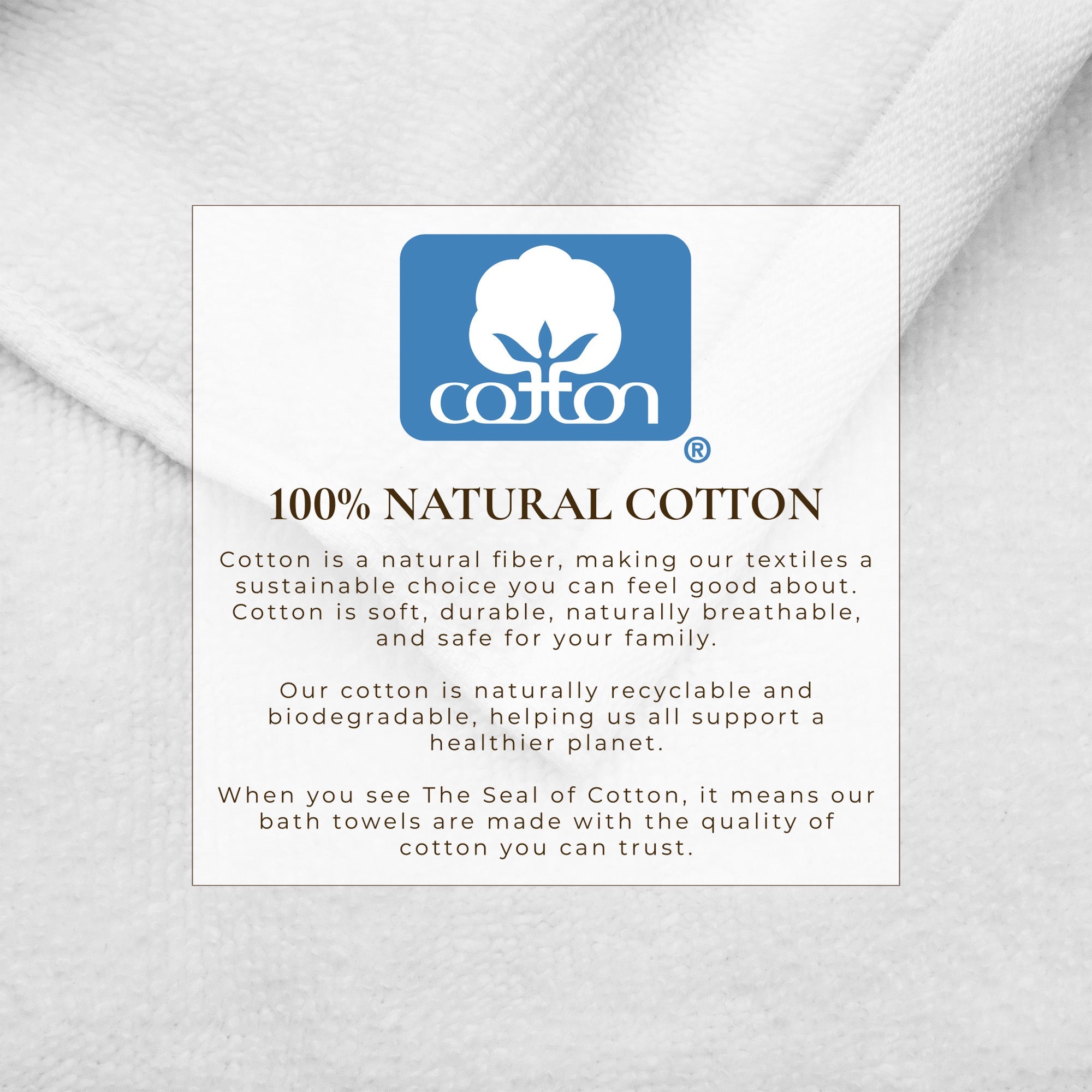 Border-Stitched Cotton Towel Set - Valery Collection | Zero-Twist Boho Style - We The Collective