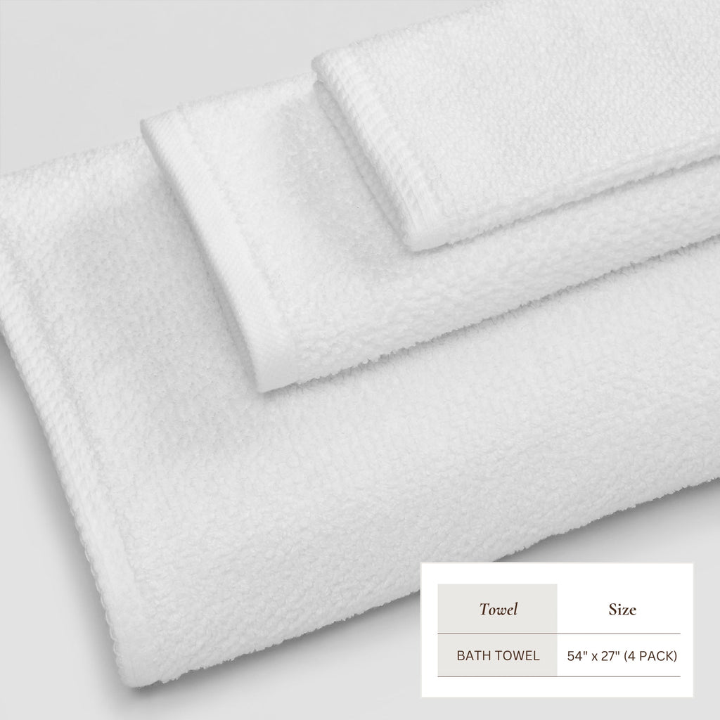 Cotton Textured Bath Towel Set - Acacia Collection - We The Collective