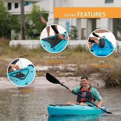 Lifetime Tundra 102 Sit-Inside Kayak