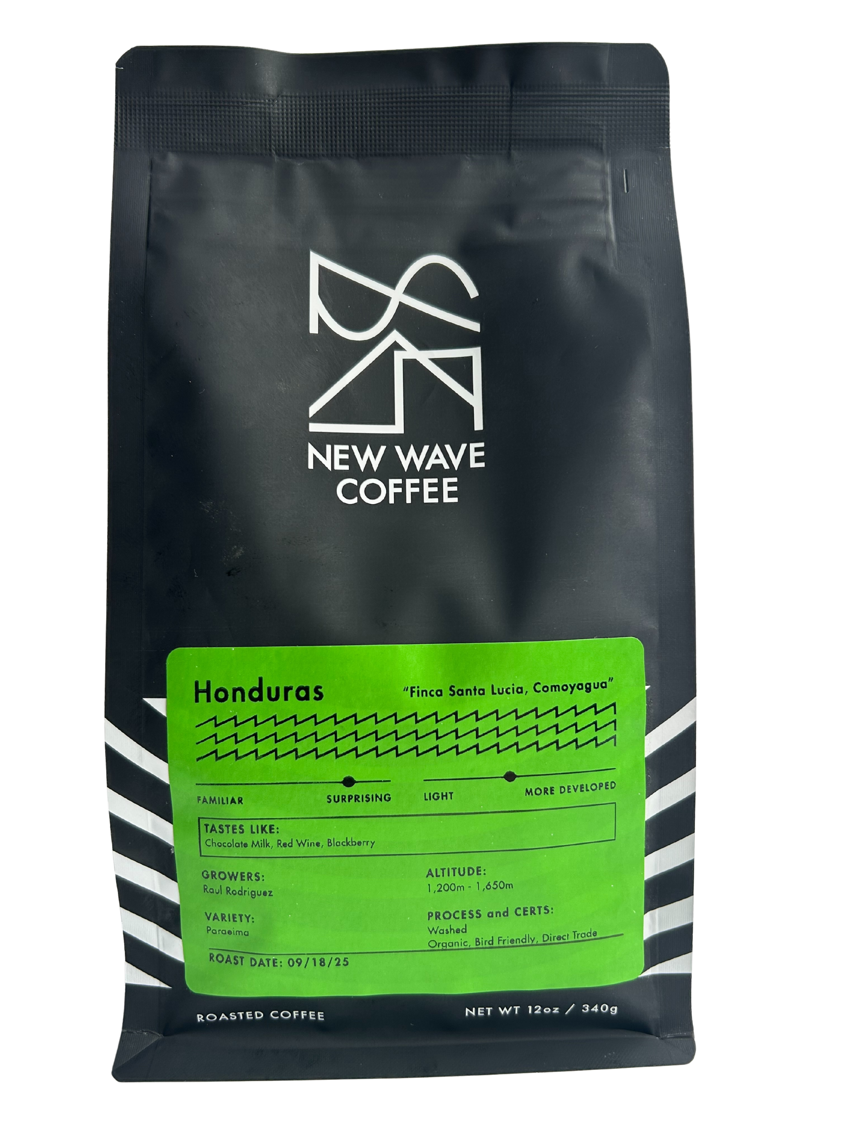 Honduras Santa Lucia Paraneima Lot - Single Origin - 12oz Whole Bean