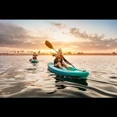 Lifetime Triton 100 Sit-On-Top Kayak (Paddles Included)