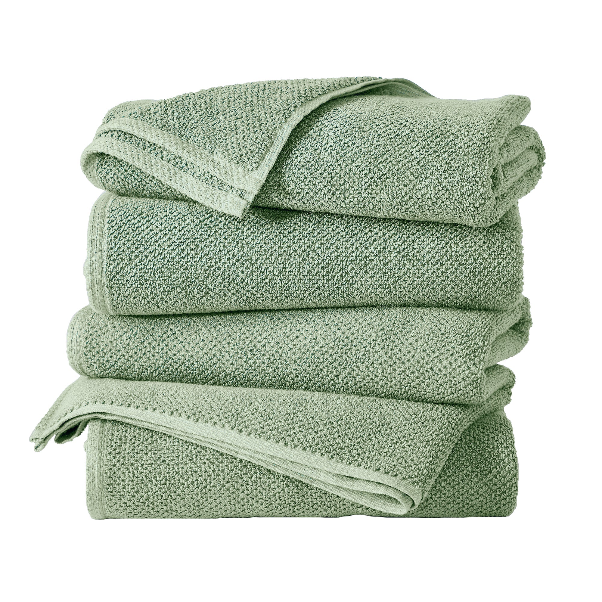 Cotton Textured Bath Towel Set - Acacia Collection - We The Collective