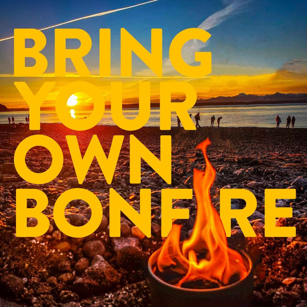 Outdoor Party Box - 2 Portable Bonfires & 2 Citronella Candles