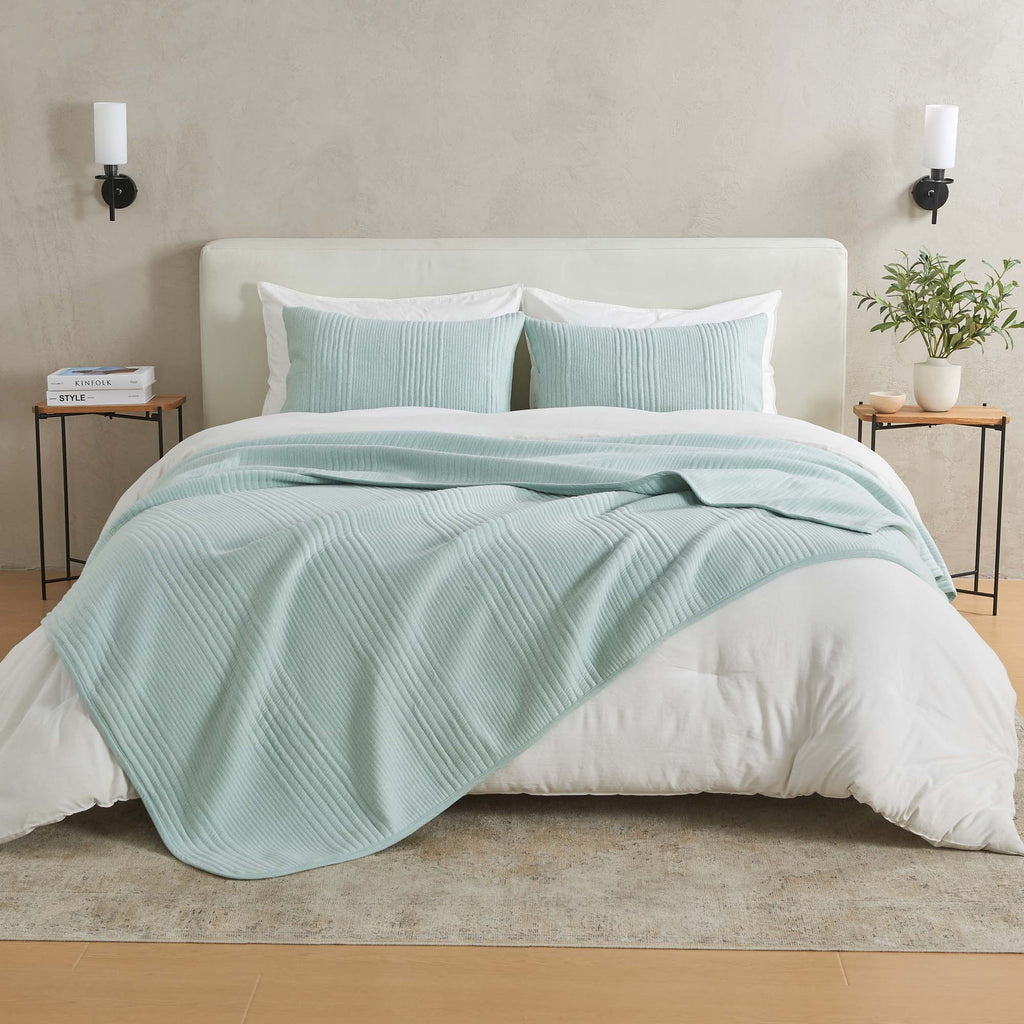 Jersey Knit Quilt Set - Natalie Collection | Ultra-Soft Cotton Blend - We The Collective