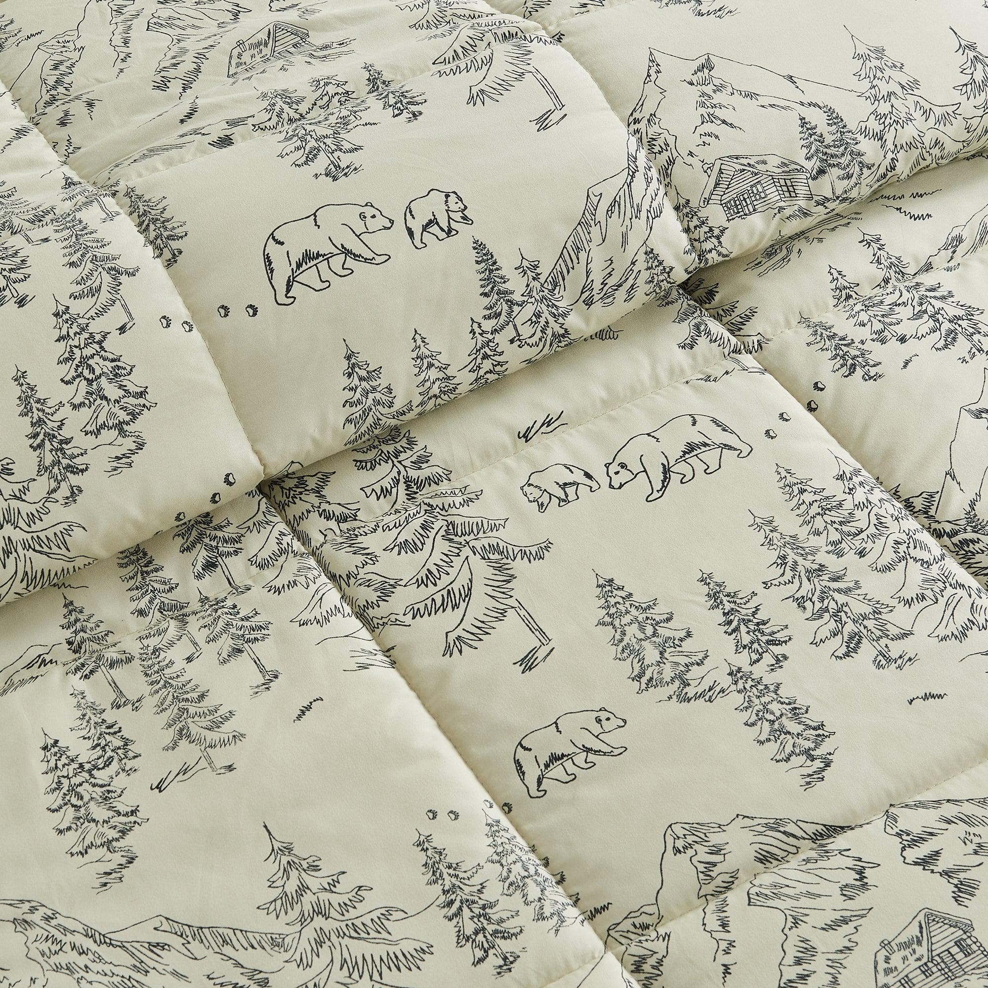 Reversible Christmas Comforter Set - Odette Collection | Holiday & Lodge Prints - We The Collective
