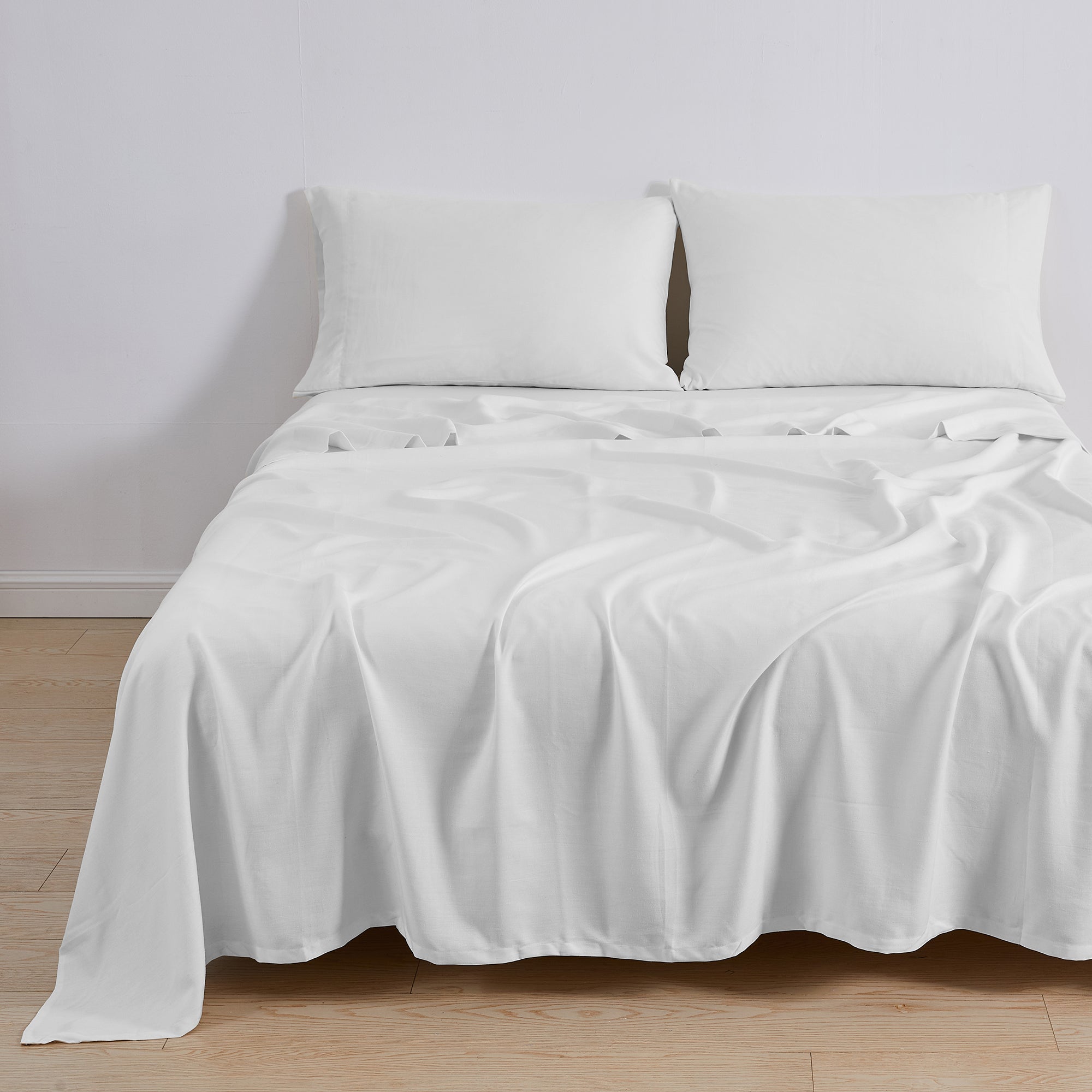 TENCEL™ Lyocell & Linen Blend Sheet Set - Magdalena Collection - We The Collective