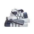 Decorative Cotton Stripe Bath Towel Set - Noelle Collection - We The Collective