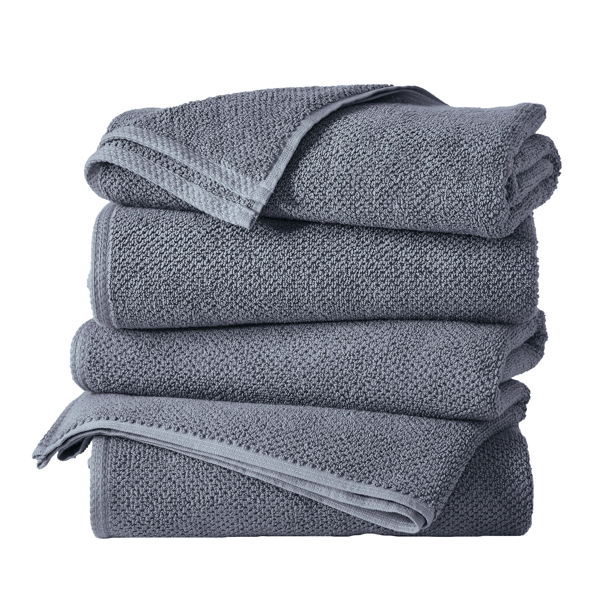 Cotton Textured Bath Towel Set - Acacia Collection - We The Collective