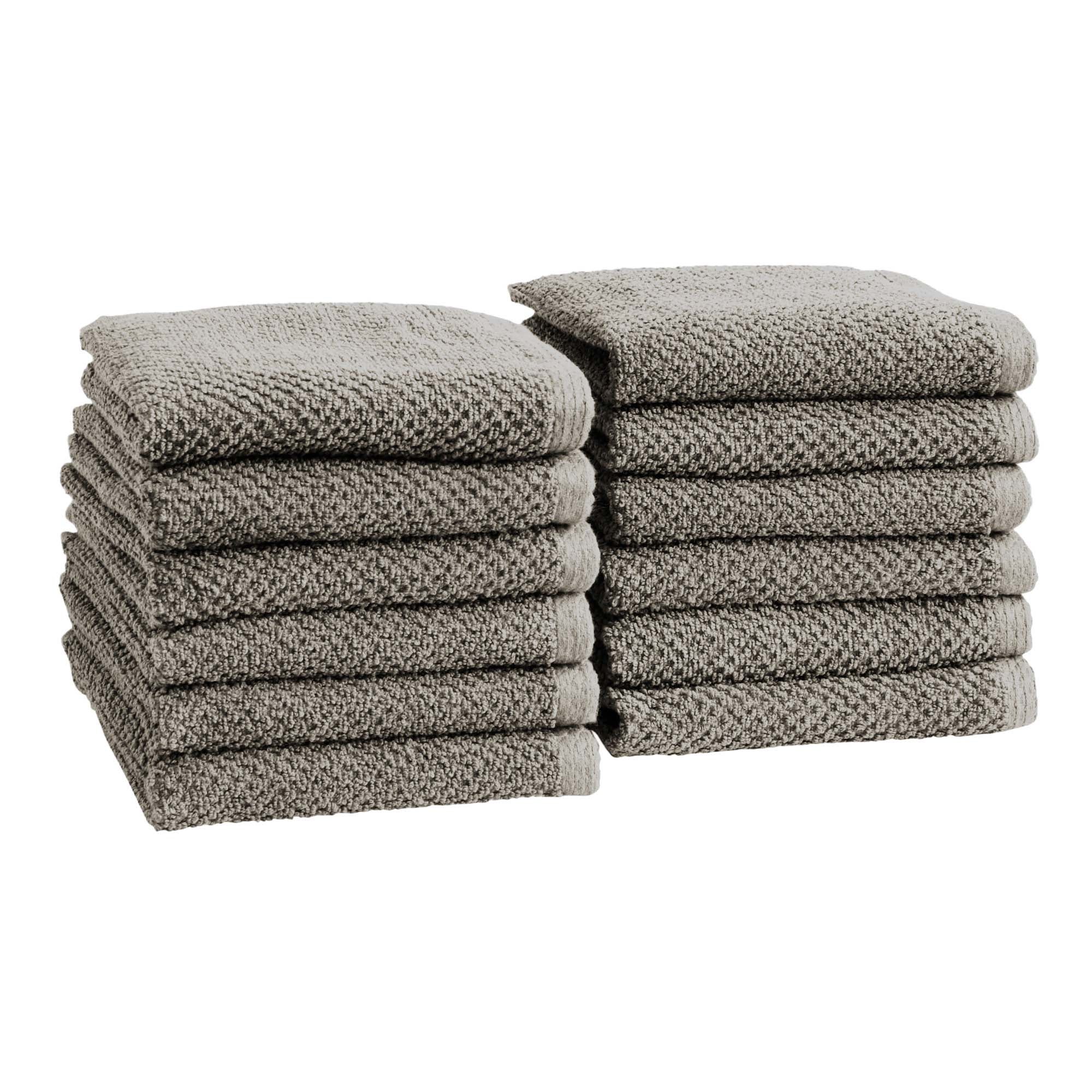 Cotton Textured Bath Towel Set - Acacia Collection - We The Collective