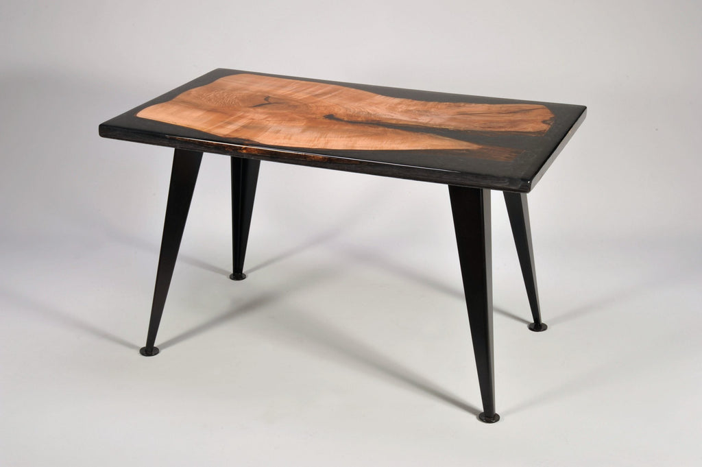 Figured Norway Maple Epoxy Table/Desk - We The Collective