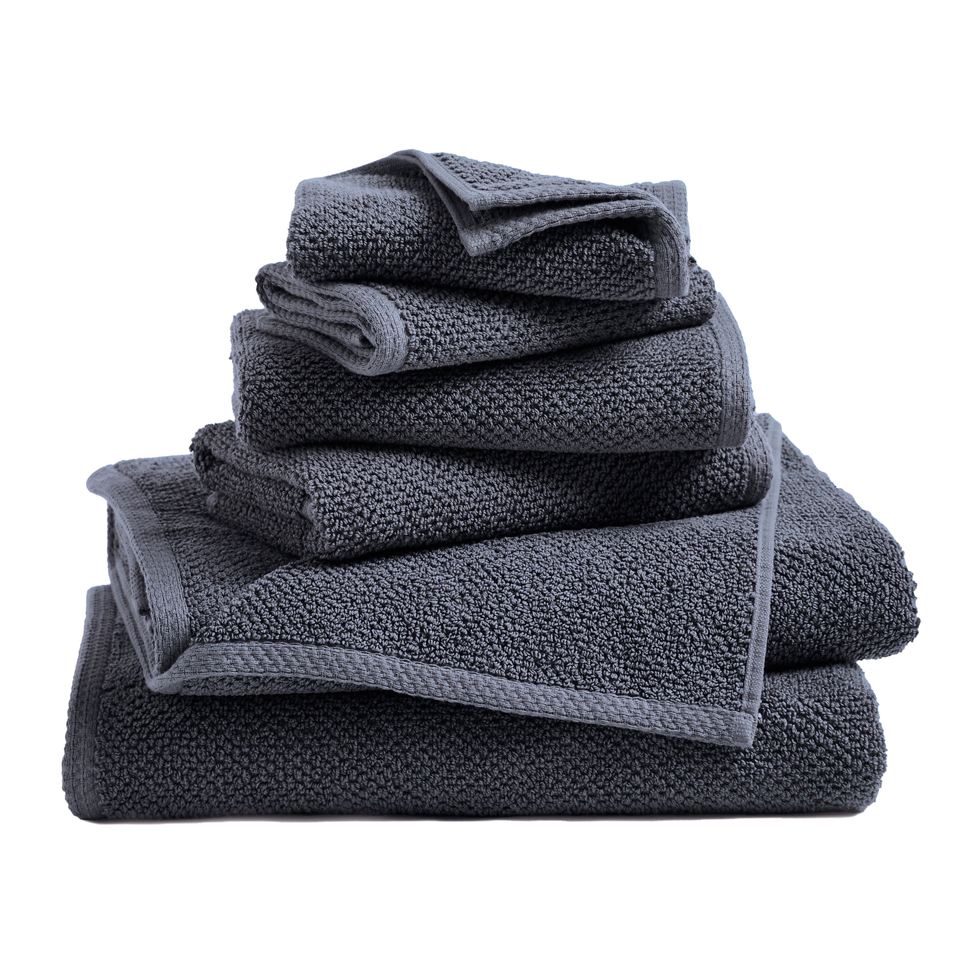 Cotton Textured Bath Towel Set - Acacia Collection - We The Collective