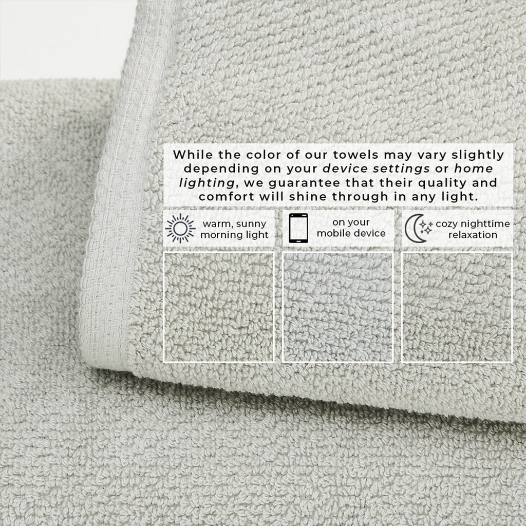 Cotton Textured Bath Towel Set - Acacia Collection - We The Collective