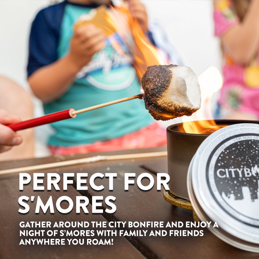 S'mores Night Pack - Portable Bonfire & Complete S'mores Kit