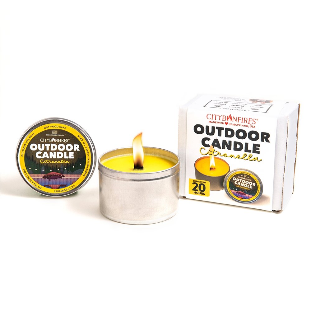 The Outdoor Candle - Citronella | 20-Hour Natural Insect Repellent