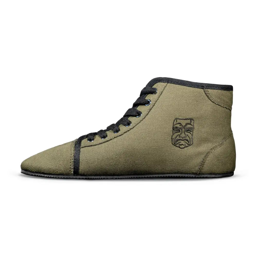 Ursus CHTG1 Barefoot Training Sneaker - OD Green - Canvas High-Top