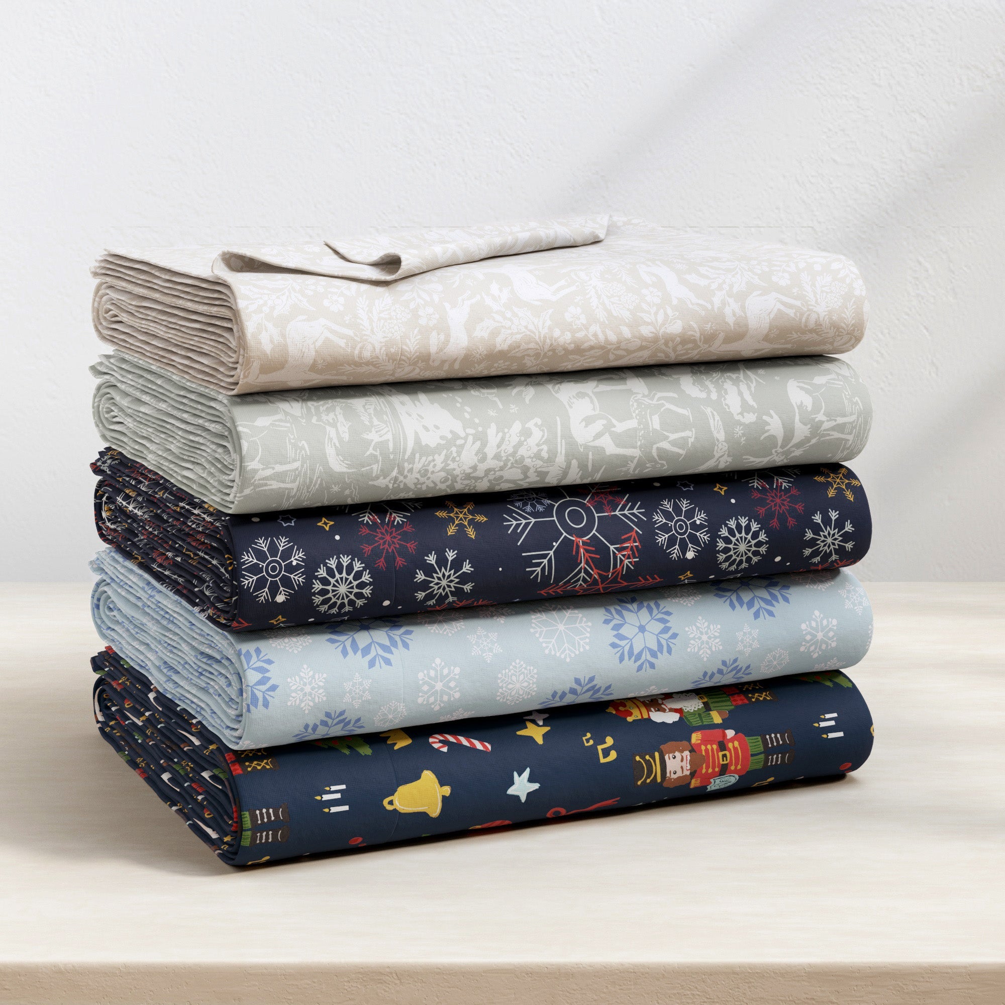 Turkish Cotton Flannel Sheet Set - Elevated Holiday Collection - We The Collective