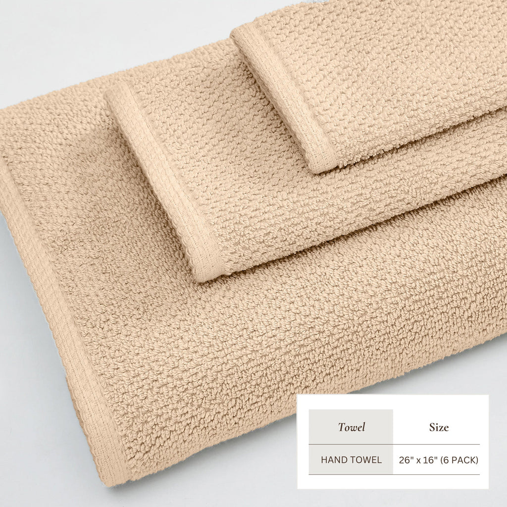 Cotton Textured Bath Towel Set - Acacia Collection - We The Collective