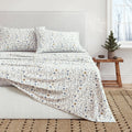Turkish Cotton Flannel Sheet Set - Winter Floral Collection - We The Collective