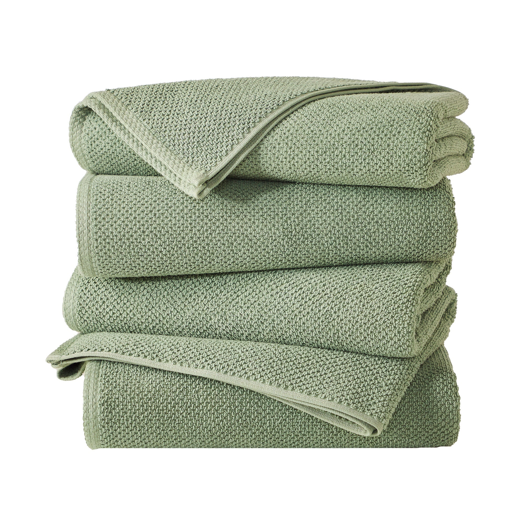 Cotton Textured Bath Towel Set - Acacia Collection - We The Collective