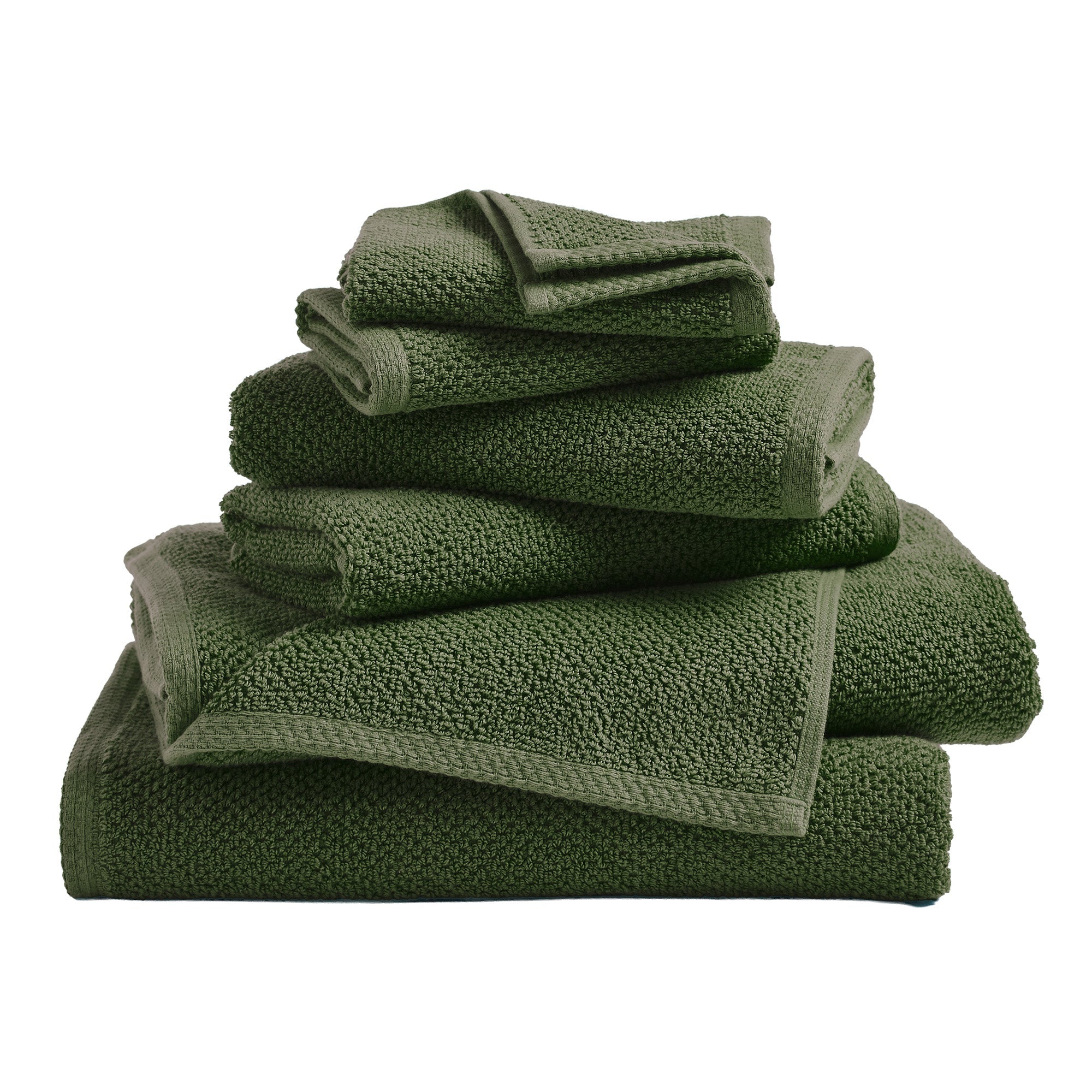 Cotton Textured Bath Towel Set - Acacia Collection - We The Collective